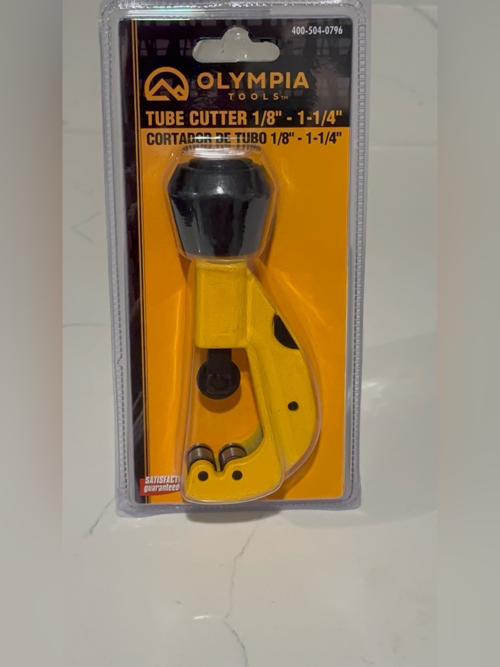 Yellow Tube Cutter 1/8" - 1-1/4"